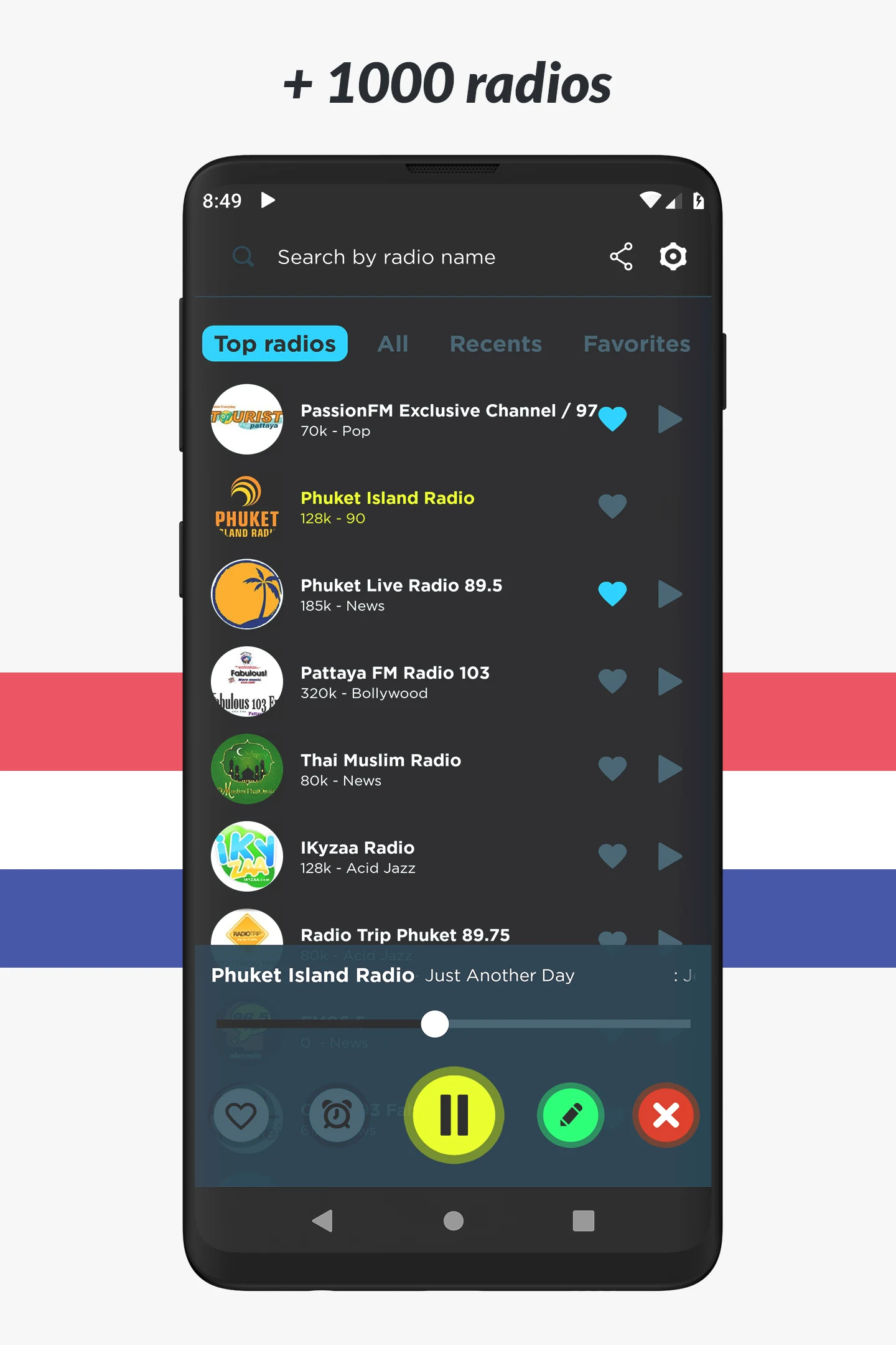 Radio Thailand FM online screenshot